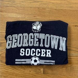 Champion Navy Georgetown Soccer Top